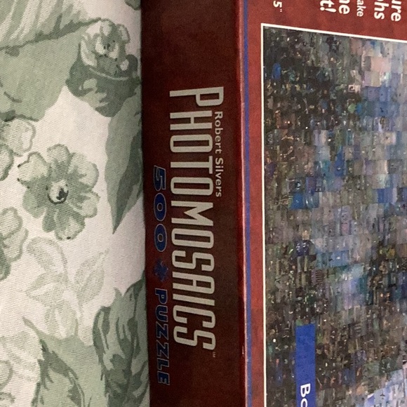 Puzzle Robert Silvers photomosaics 513 piece puzzle size 21.25”by 15” bald eagle - Picture 5 of 8